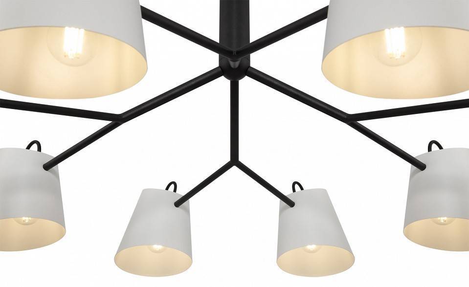 Подвесная люстра Freya Nordic 8 ламп FR5127PL-08B