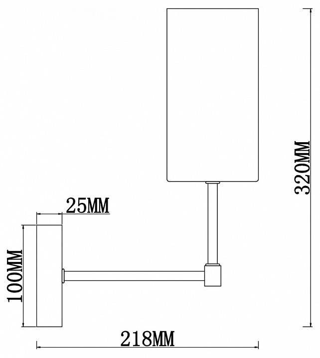 Бра Freya Agnes FR5184WL-01BS