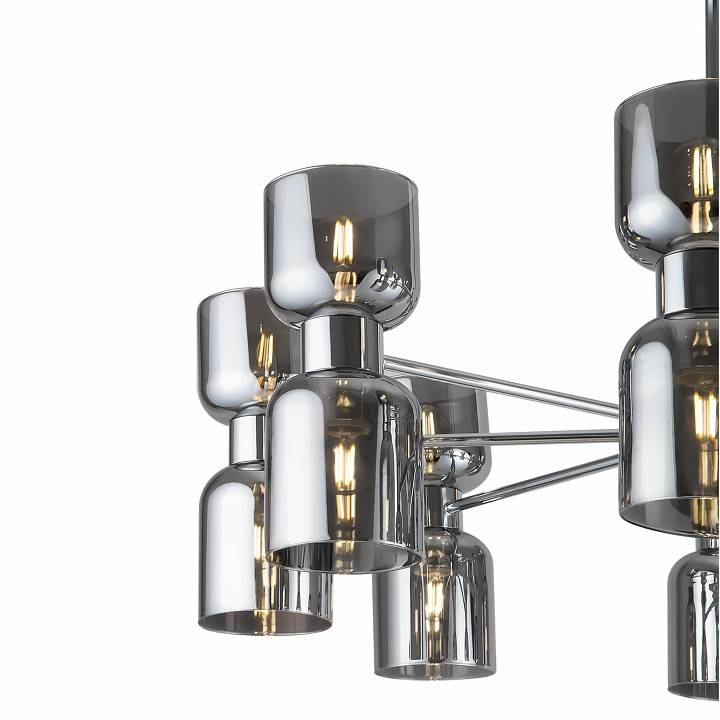 Люстра на штанге Freya Savia 16 ламп FR5203PL-16CH1