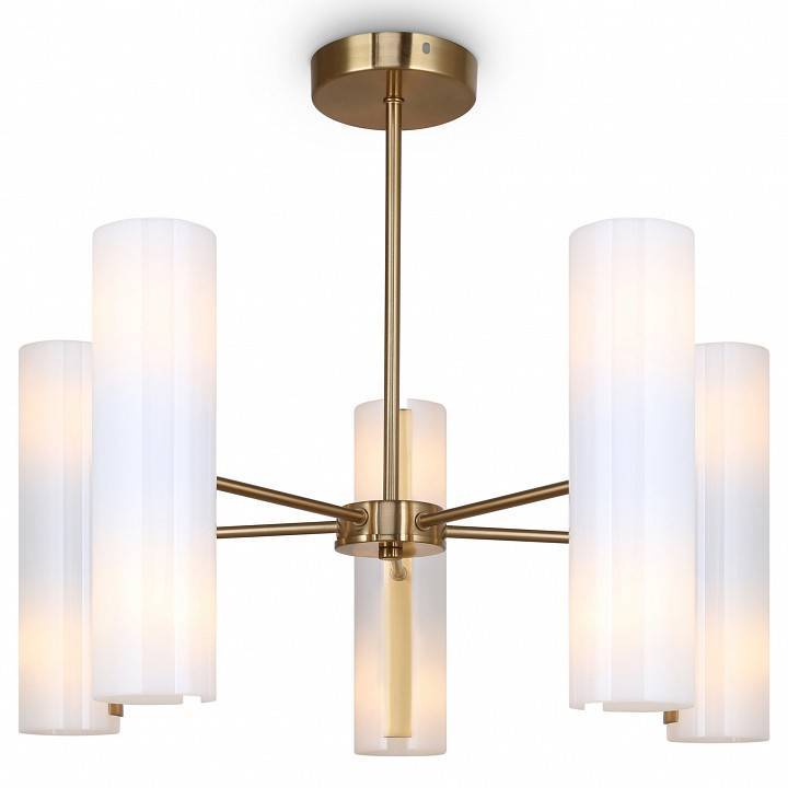 Люстра на штанге Freya Fiore FR5368CL-10BS