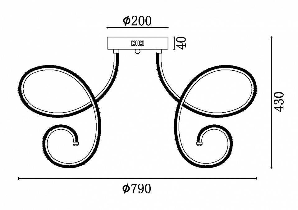 Потолочная люстра Freya Crosby FR6044CL-L114CH