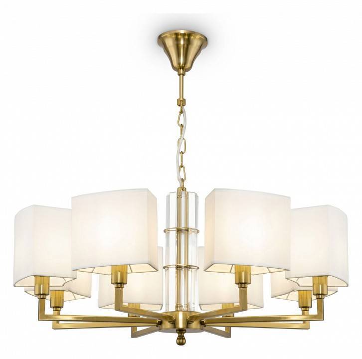 Подвесная люстра Maytoni Metropolitan 8 ламп H015PL-08G