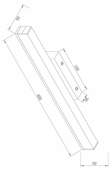 Подсветка для зеркала Maytoni Fichte MIR012WL-L9W4K