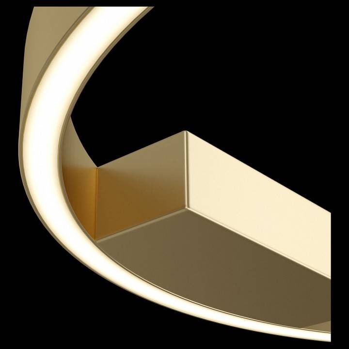 Накладной светильник Maytoni Rim 25 Вт 4000 К латунь MOD058CL-L25BS4K