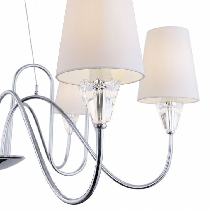 Подвесная люстра Maytoni Florero 9 ламп Хром MOD078PL-09CH