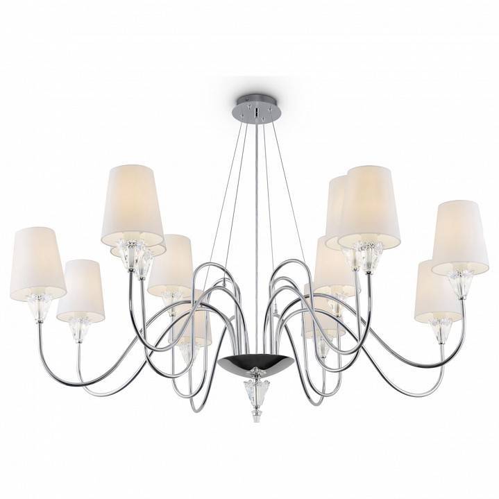 Подвесная люстра Maytoni Florero 12 ламп Хром MOD078PL-12CH