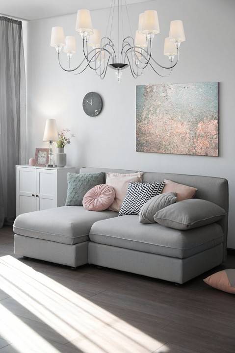 Подвесная люстра Maytoni Florero 12 ламп Хром MOD078PL-12CH