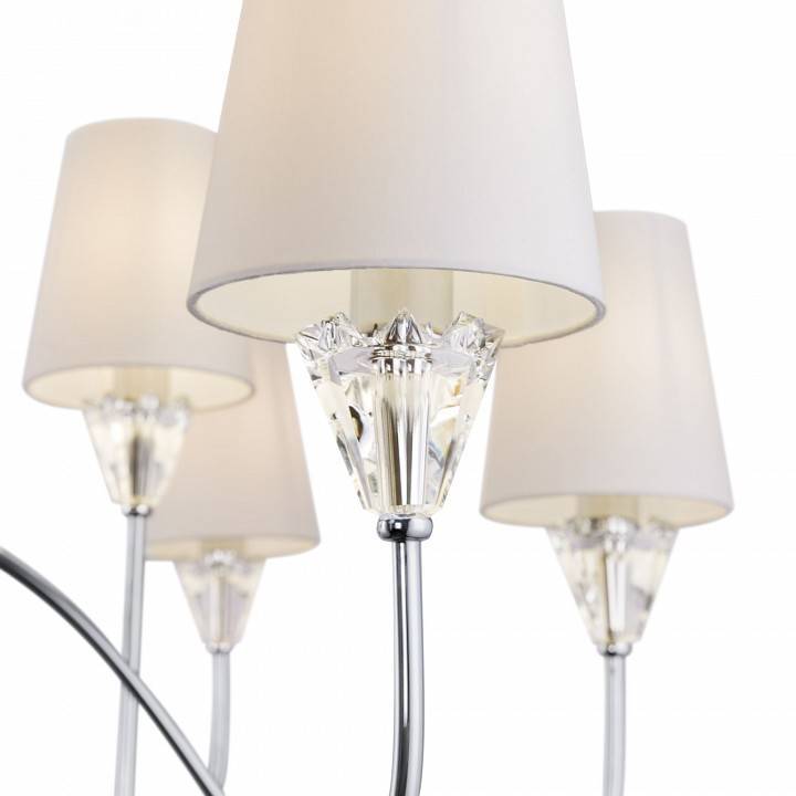 Подвесная люстра Maytoni Florero 12 ламп Хром MOD078PL-12CH