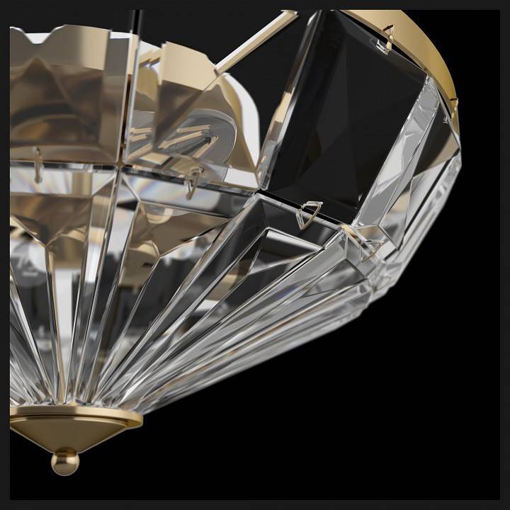 Потолочный светильник Maytoni Facet 6xG9 MOD094CL-06G