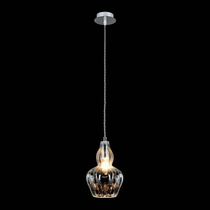 Подвесной светильник Maytoni Eustoma 1 лампа прозрачный MOD238-PL-01-TR