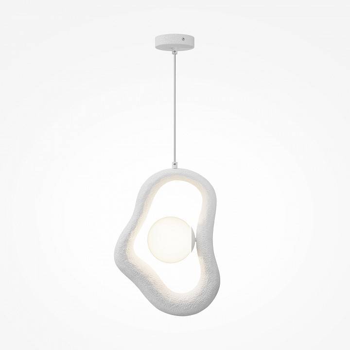 Подвесной светильник Maytoni Opus 1xE27 белый MOD380PL-01W