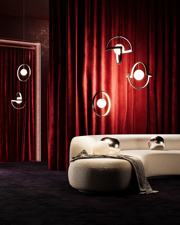 Подвесной светильник Maytoni Paparazzi MOD407PL-L12B3K1