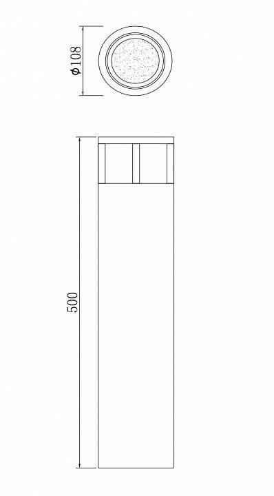 Уличный светильник Maytoni Wolseley Road O011FL-L6B