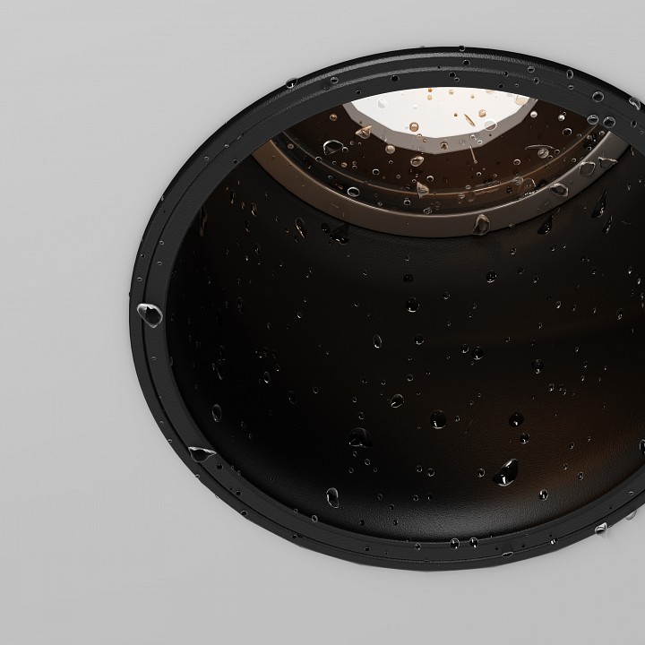 Встраиваемый светильник Maytoni Grit LED 10 Вт 3000 К O501DL-L10B3K