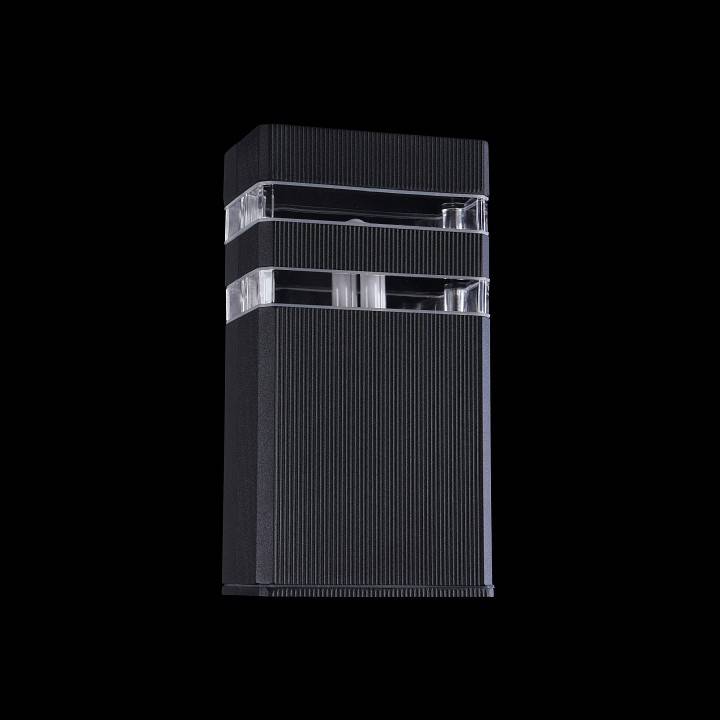 Уличный настенный светильник Maytoni Unter den Linden 1xE27 черный O578WL-01B