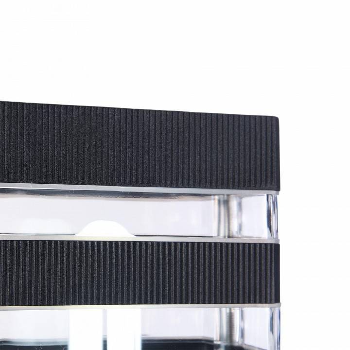 Уличный настенный светильник Maytoni Unter den Linden 1xE27 черный O578WL-01B