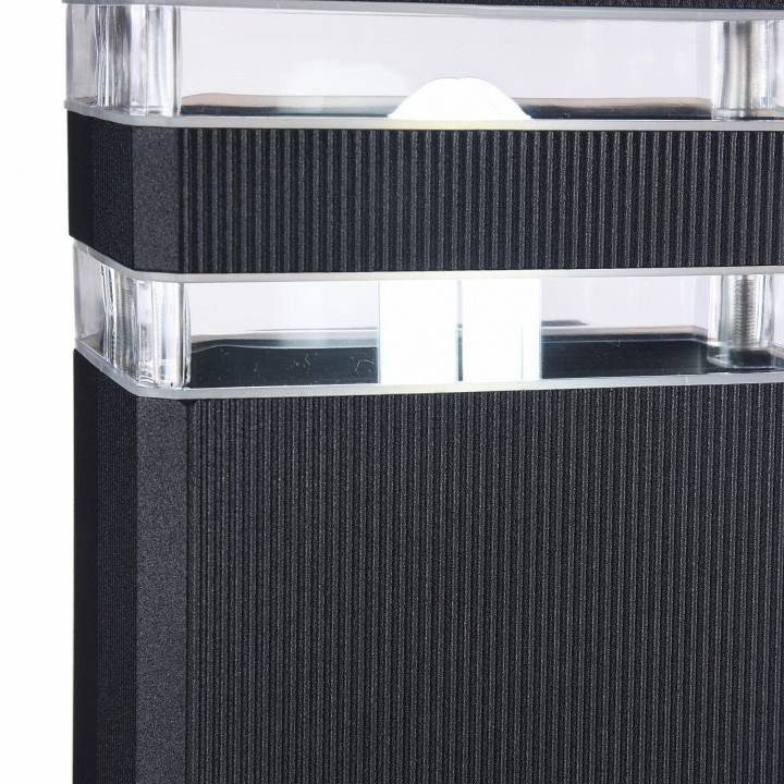 Уличный настенный светильник Maytoni Unter den Linden 1xE27 черный O578WL-01B