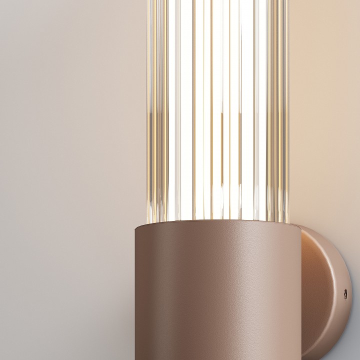 Настенный светильник Maytoni Lit 8 Вт 3000 К O593WL-L8BR3K