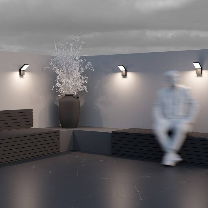 Накладной светильник Maytoni Paso 12 Вт 3000K O595WL-L12B3K