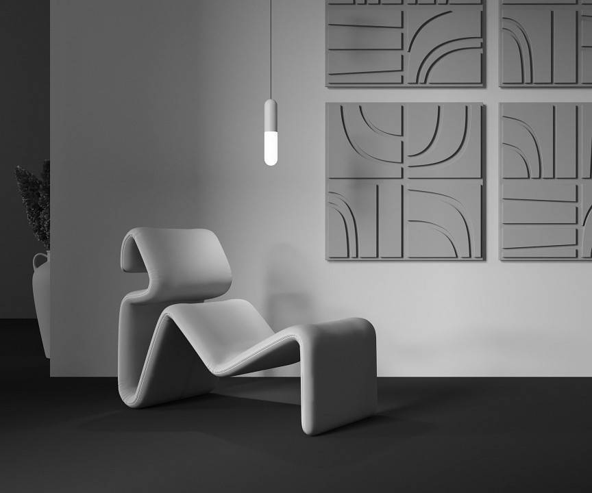 Подвесной светильник Maytoni Mist 12 Вт 3000K P101PL-L300-12W3K-W