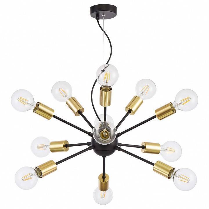 Подвесная люстра Maytoni Jackson 12 ламп T546PL-12B