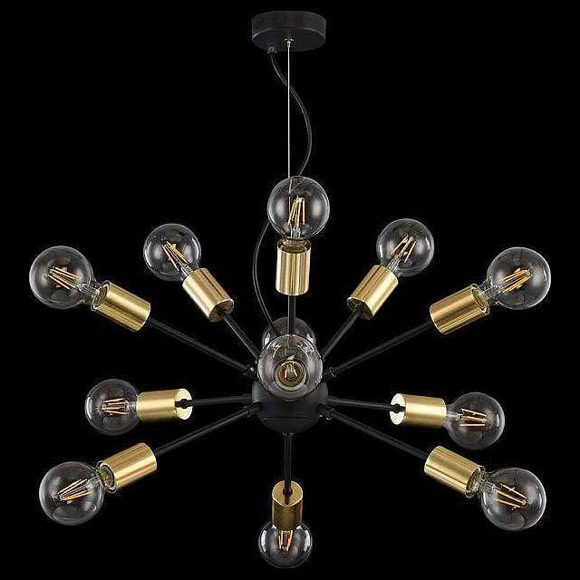 Подвесная люстра Maytoni Jackson 12 ламп T546PL-12B