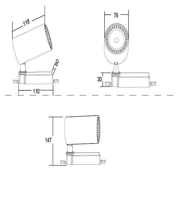 Светильник на штанге Maytoni Vuoro TR029-3-10W3K-W