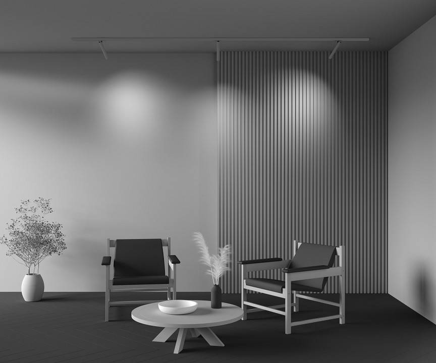 Трековый светильник Maytoni Focus T 6 Вт 3000 K TR141-1-6W3K-M-W