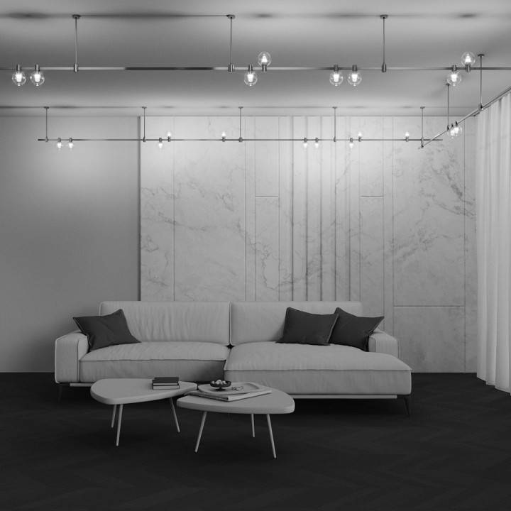 Накладной светильник Maytoni Bubble TR148-1-3W4K-BS