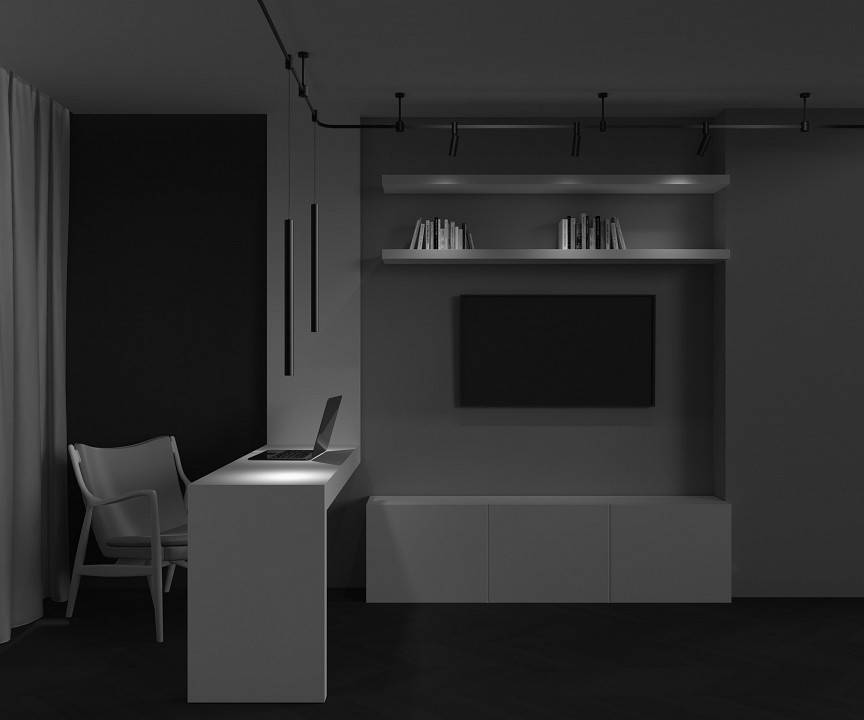 Подвесной светильник Maytoni Focus Led TR156-1-5W4K-B