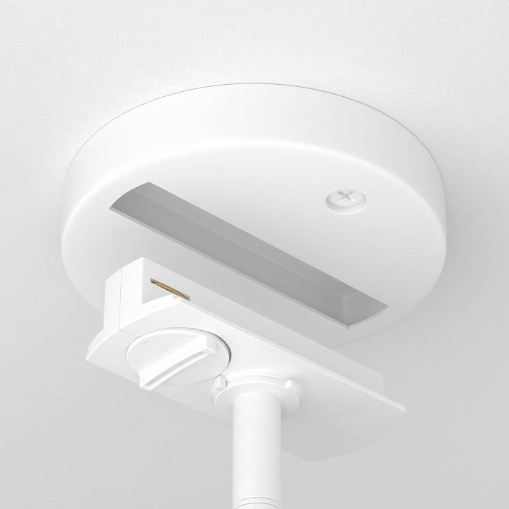 Шинопровод трековый накладной Maytoni Unity 1 м белый TRA010-1-BS-W