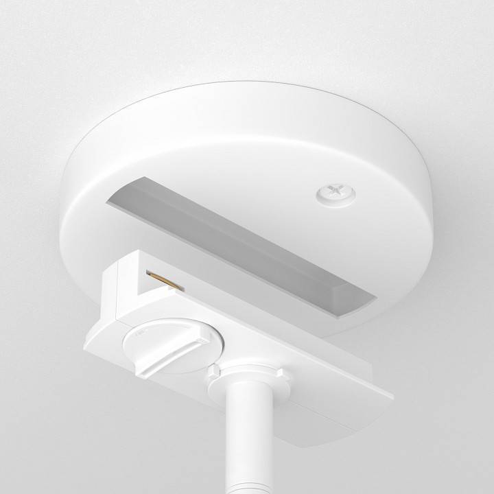 Шинопровод трековый накладной Maytoni Unity 1 м белый TRA010-1-BS-W