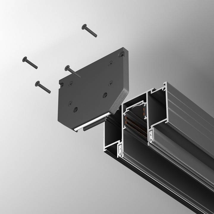 Заглушка для трека Maytoni Exility TRA034-SCEC-422B