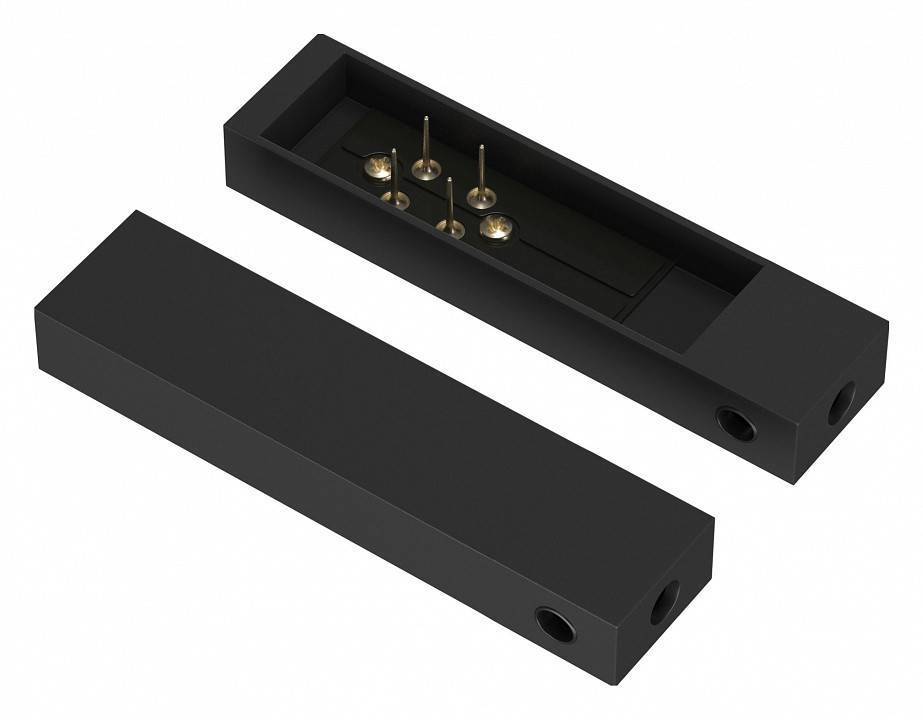 Соединитель линейный для треков Maytoni Elasity TRA160С-B