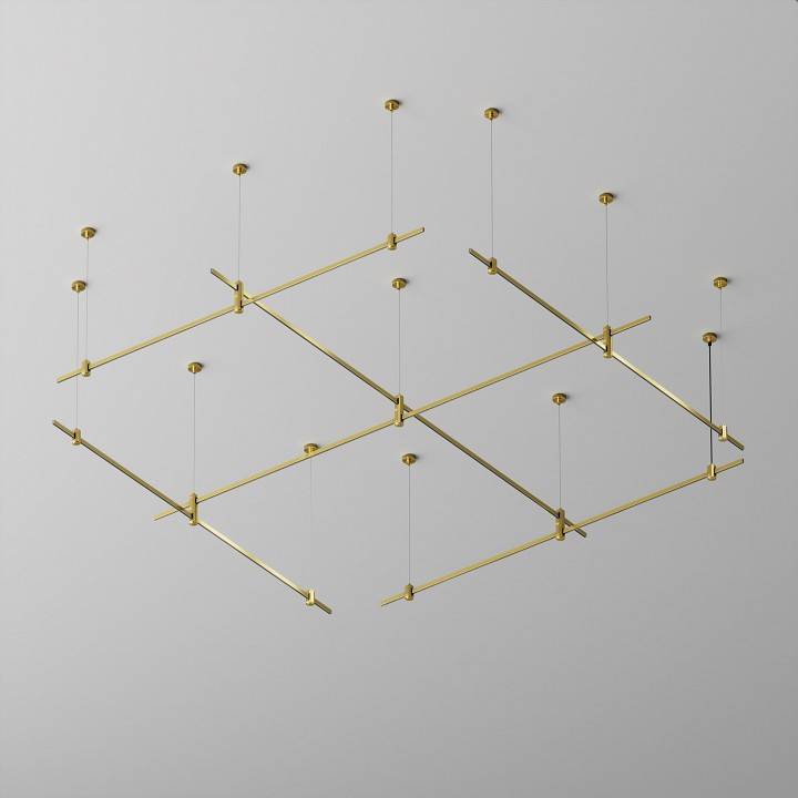 Шинопровод трековый накладной Maytoni Flarity 2 м латунь TRX154-112BS