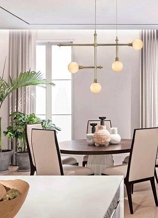 Подвесная люстра Mizi`en Lizze MZ121730-4-1000