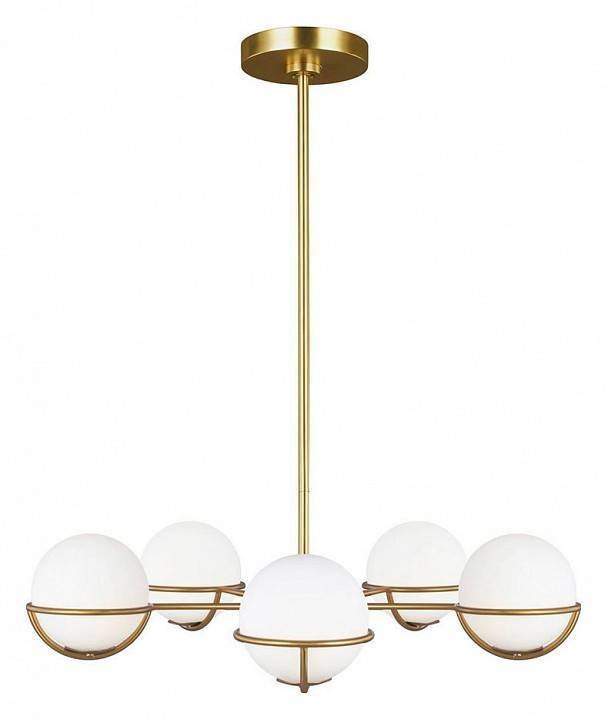 Люстра на штанге Feiss Apollo 5 ламп FE-APOLLO5-BB