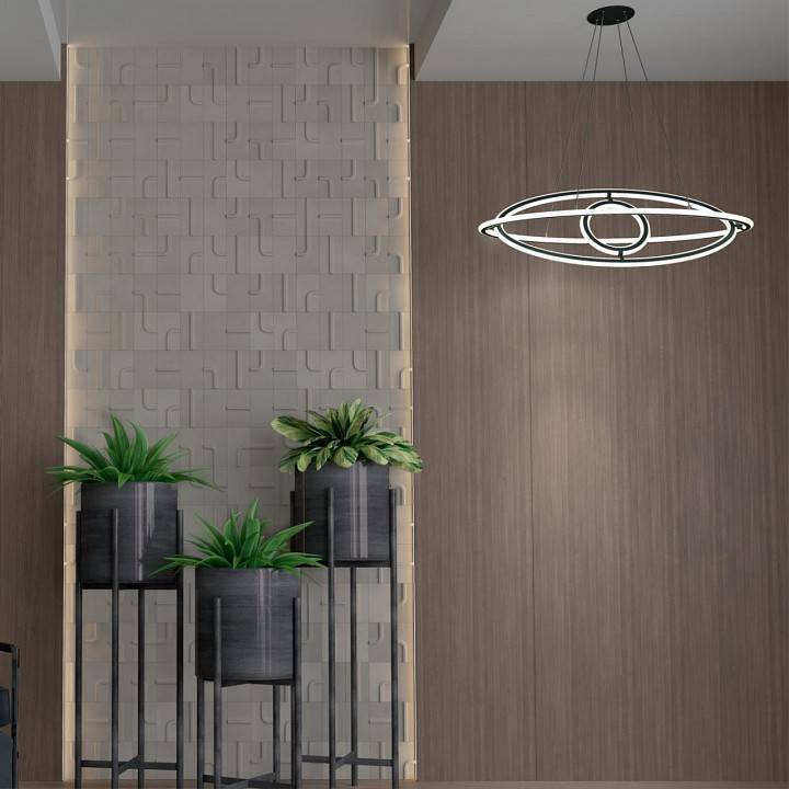 Подвесной светильник Novotech Ondo LED 15 Вт 4000 К черный 359181