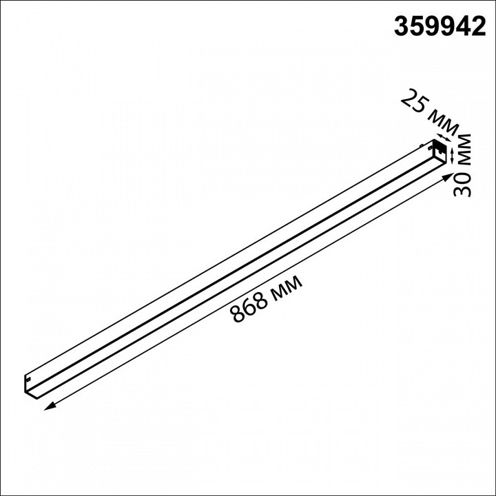 Встраиваемый светильник Novotech VECTOR 220V 359942