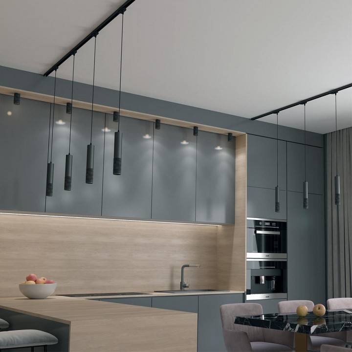 Подвесной светильник Novotech Mais 1xGU10 белый/серебро 370772