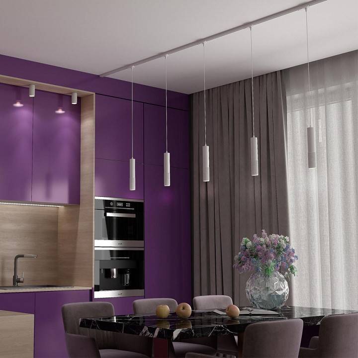Подвесной светильник Novotech Mais 1xGU10 черный/серебро 370773