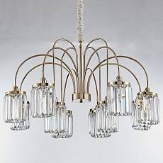 Подвесная люстра Newport 4500 4506+3/C gold 4506+3/C