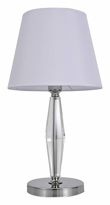 Настольная лампа декоративная Newport 11600 11601/T nickel без абажура