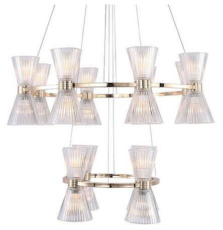 Подвесная люстра Newport 3610 3616/S gold new 3616/S