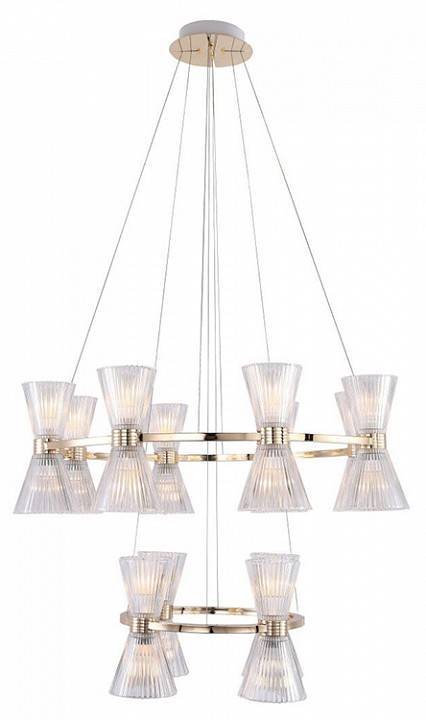 Подвесная люстра Newport 3610 3616/S gold new 3616/S