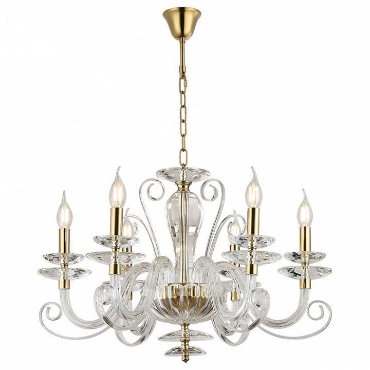 Подвесная люстра Newport ANNABELLE 8576/C gold polished