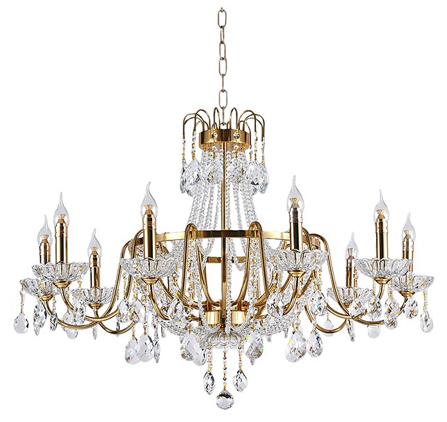 Подвесная люстра Newport ESMERALDA 1410/C bronze