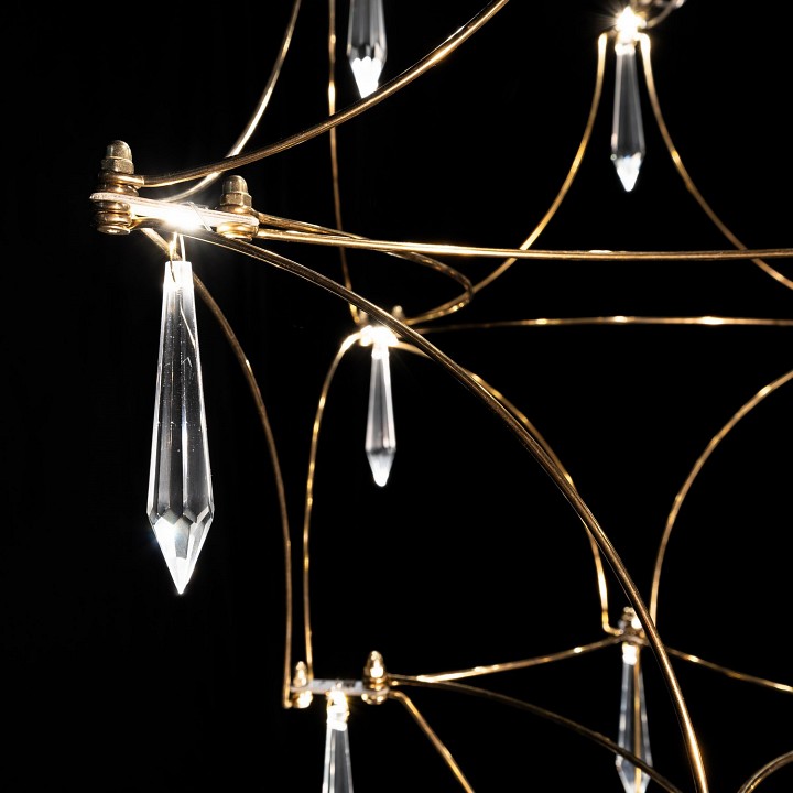 Подвесная люстра O-LUCE Mariah Single 10972-4