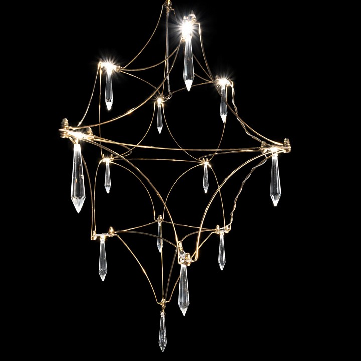 Подвесная люстра O-LUCE Mariah Single 10972-4