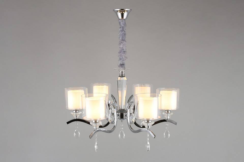 Подвесная люстра Omnilux Bollate 6 ламп OML-70903-06